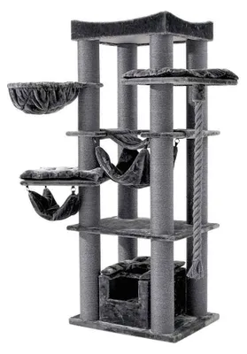 Produktbild von Nobby Kratzbaum Rubi H 197 cm dunkelgrau