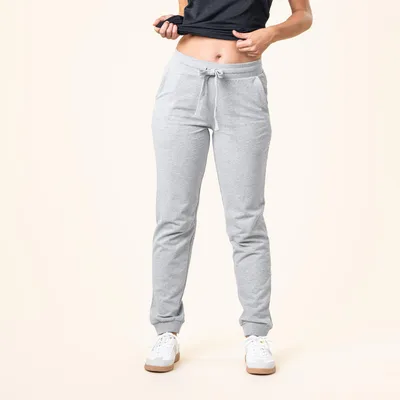 Produktbild von Damen-Jogging-Hose „Lavinia“ in Grey Melange von Living Crafts