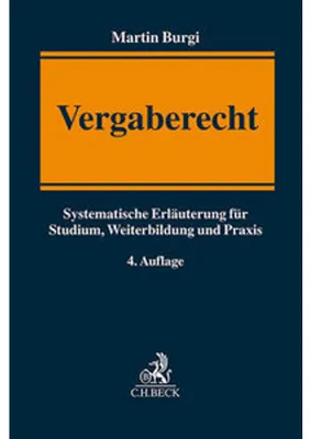 Obrázok produktu pre Vergaberecht