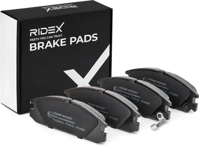 Produktbild von RIDEX Bremsbeläge Satz Vorne für HONDA Jazz II Schrägheck (GD, GE3, GE2) 402B0789