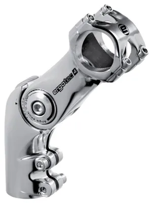 Zdjęcie produktu dla Ergotec A-Head Vorbau Octopus 50 Alu, srebrny, 1 1/8", Ø 31,8 mm, 90 mm
