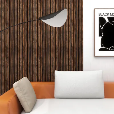 Obrázek produktu pro 3D nástěnný panel "Boxtel" sada 12 ks 195 x 31,5 cm vzhled ořechu