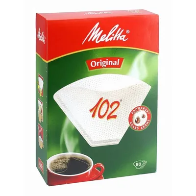 Produktbild von MELITTA 102 weiße Kaffeefilter