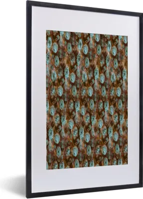 Produktbild von MuchoWow® MuchoWow® Gerahmtes Poster Blumen - Rosen - Farben 40x60 cm - Poster mit zchwarzem Bilderrahmen - Poster in Rahmen