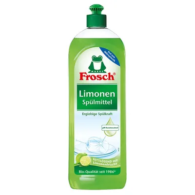 Zdjęcie produktu dla Frosch® 30334 Limonkowy płyn do mycia naczyń 0,75 l