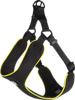 Image de Harnais Flamingo Step & Go Tasha noir, taille : M / largeur : 20 mm