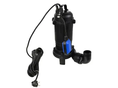 Immagine prodotto di GEKO Pompa per fanghi per pozzi e fosse settiche con galleggiante e lama da taglio 750 W G81423