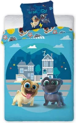 Produktbild von Bettwäsche inklusive Bettzeug Buddies Huffies 140/200, 70/90