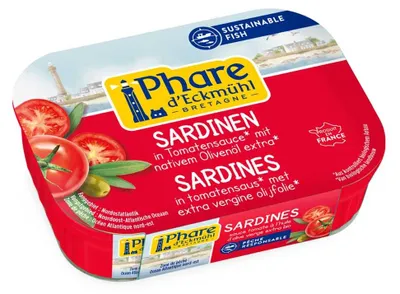 Produktbild von Sardinen - Tomatensauce mit -Olivenöl 135g