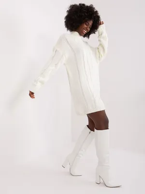 Produktbild von Rue Paris Pulloverkleid für Frauen Coomalye natur Universal