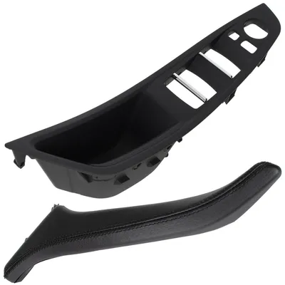 Produktbild von Griff vorne links + Türgriff innen schwarz für BMW F10 F11 2009-2017