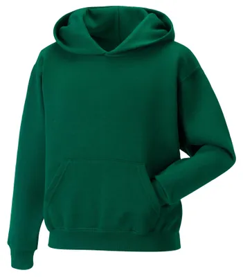Produktbild von Jerzees Schoolgear Pullover mit Kapuze für Kinder FK705 (7-8 Jahre) (Flaschengrün)