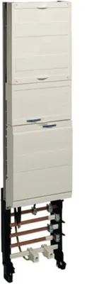 Produktbild von HAGER Komplettfeld 1ZP/RES, ZH3ET27N eHz, H1050mm, 1-feld