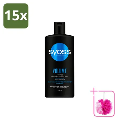 Produktbild von 15 x Syoss Volume Shampoo - 440 ml - Sparpackung - 15 Stücke