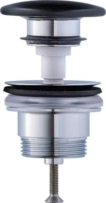 Produktbild von Duravit Push-Open-Ventil f WT mit Überlauf, anthrazit matt