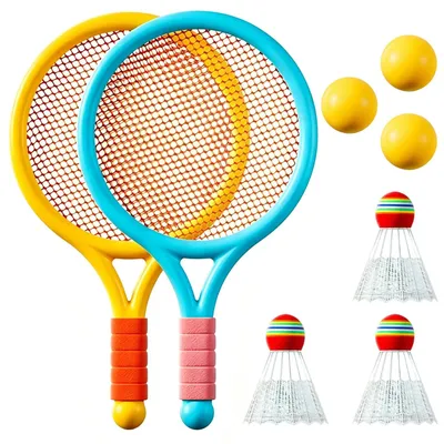 Immagine prodotto di Set da badminton per bambini, completo di 3 palline