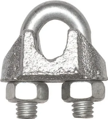Produktbild von LEVAC Drahtseilklemme mit Bügel - DIN 741 - Ø 4/5 mm - 5270AG