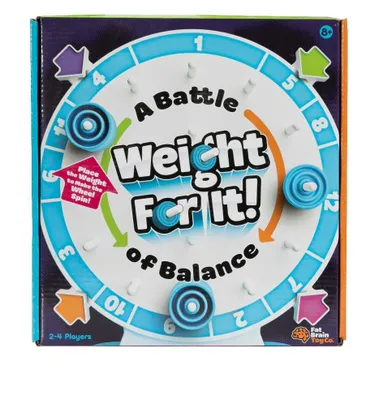 Zdjęcie produktu dla Fat Brain Toy Co. Weight For It, Gra planszowa, Nauka, 9 lat(a), Gra rodzinna