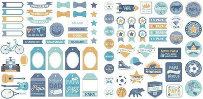 Immagine prodotto di Ritagli di carta - Papà