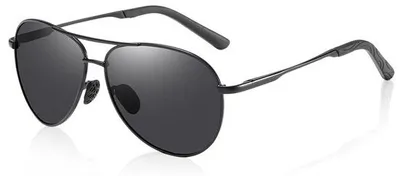 Productafbeelding van Zonnebril heren - Aviator ontwerp - Gepolariseerd - UV400 bescherming