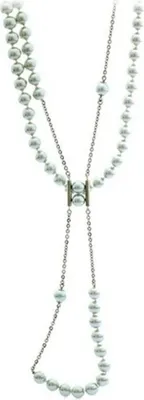 Produktbild von Misaki Ladies Necklace Silver Marine Long Qcrnmarinelong
