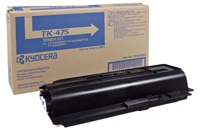 Obrázok produktu pre KYOCERA TK-475 tonerová kazeta 1 ks originálna čierna