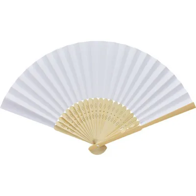 Obrázek produktu pro Ruční ventilátor "Carmen", bambus PF4362 (jedna velikost) (bílý)