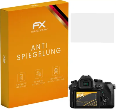 Produktbild von atFoliX 4053664972783, Transparent, Panasonic, Lumix DMC-FZ2000 / FZ2500, Anti-Glare Bildschirmschutz, Kratzresistent, Matt
