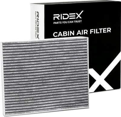 Produktbild von RIDEX 424I0041 Innenraumfilter Pollenfilter für OPEL Corsa D Schrägheck (S07) Aktivkohle