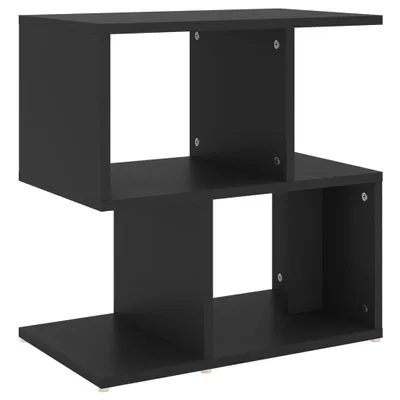 Produktbild von vidaXL Nachttisch Schwarz 50x30x51,5 cm Holzwerkstoff - Nachttische