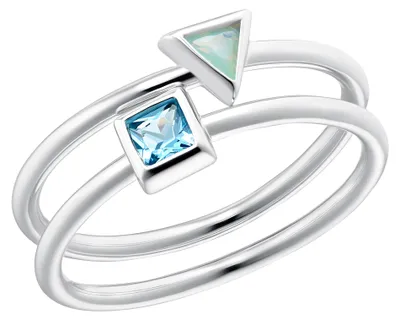 Produktbild von s.Oliver Ringset aus Sterlingsilber mit Zirkonia für Damen