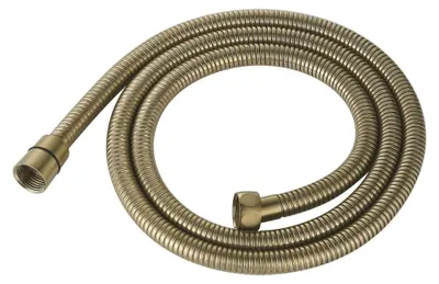 Produktbild von POWERFLEX Metall-Duschschlauch, 150cm, Gold matt