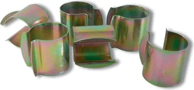Produktbild von Packung mit 12 Gewächshaus-Befestigungsklammern - Durchmesser 27 mm