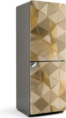 Obrázek produktu pro Vlny s jemným akcentem - Nálepka na lednici - Nálepka na lednici - Samolepicí fólie na lednici - Kuchyňské dekorace - 70x190 cm