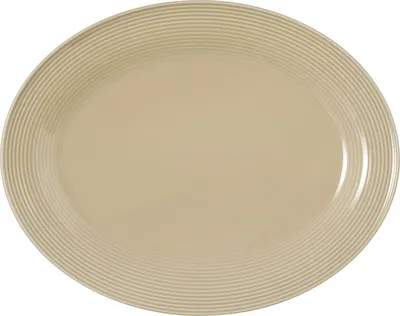 Produktbild von Seltmann Weiden Beat Sandbeige Servierplatte oval 35x28cm