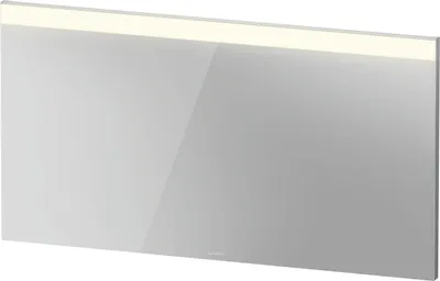 Produktbild von Duravit Licht & Spiegel Best Spiegel mit LED-Beleuchtung, Lichtfeld oben, Spiegelheizung, Höhe 700mm, Weiß Matt, LM7859D00000000