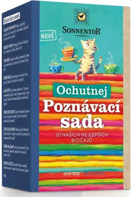 ZESTAW HERBATEK I HERBAT TRY IT! BIO (20 x 1,72 g) 34,4 g - SONNENTOR