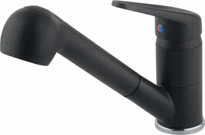 Produktbild von Franke Novara-Plus Auszugsbrause Messingarmatur Onyx 1150692886