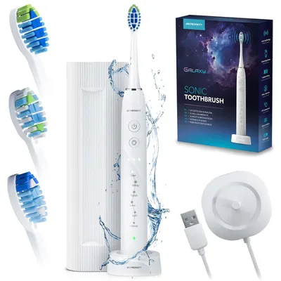 Produktbild von Berdsen Galaxy Schallzahnbürste Weiß