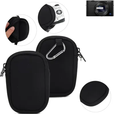 Produktbild von K-S-Trade® Kameratasche kompatibel mit Sony Cyber-shot DSC-RX100 IV Schutz-Hülle Kompaktkamera Tasche Travelbag sleeve case Neopren-Hülle