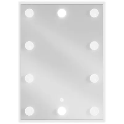 Zdjęcie produktu dla Mexen Dona lustro łazienkowe podświetlane 50 x 70 cm, LED 6000K, antypara - 9818-050-070-611-00