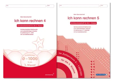 Produktbild von Ich kann rechnen 4 und 5 - 2 Schülerarbeitshefte für die 3. und 4. Klasse