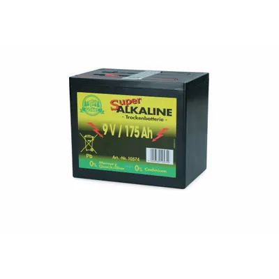 Produktbild von Trockenbatterie Durobat 9V/175 Ah (H16 x L19 x B13 cm)
