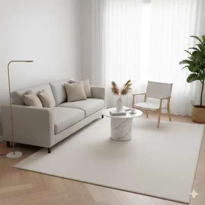 Zdjęcie produktu dla Ayyildiz | Dywan nowoczesny Helix - 120 cm x 170 cm - Kremowy - Miękki i elegancki - Łatwy w pielęgnacji