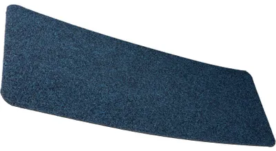 Produktbild von Schuhplatz POET Schuhparkplatz schmal Schmutzfangmatte Unifarben 25x100cm Kräusel Blau Robust