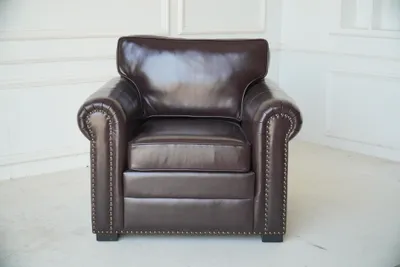 Produktbild von Design Sessel Leder Luxus Fernseh Couch 1 Sitzer Sofa Relax Polster Lounge Neu