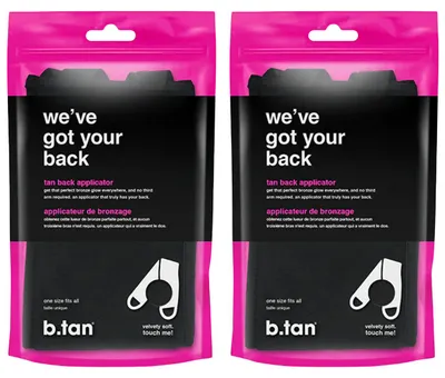 Productafbeelding van b.tan We've Got Your Back rugapplicator voor zelfbruiner 2 stuks