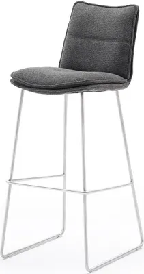Produktbild von Barhocker Stuhl Hocker Tresenstuhl Barstuhl "HAMPTON  I" anthrazit