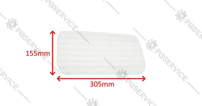 Immagine prodotto di Black & Decker panno 305mm scopa lavapavimenti SteamMop BDS16 BHSM16 FSM16