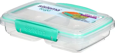 Immagine prodotto di SISTEMA Lunchbox/Brotdose Small Split to go 350ml Vorteilsset 9 Stück 102305 9414202215185